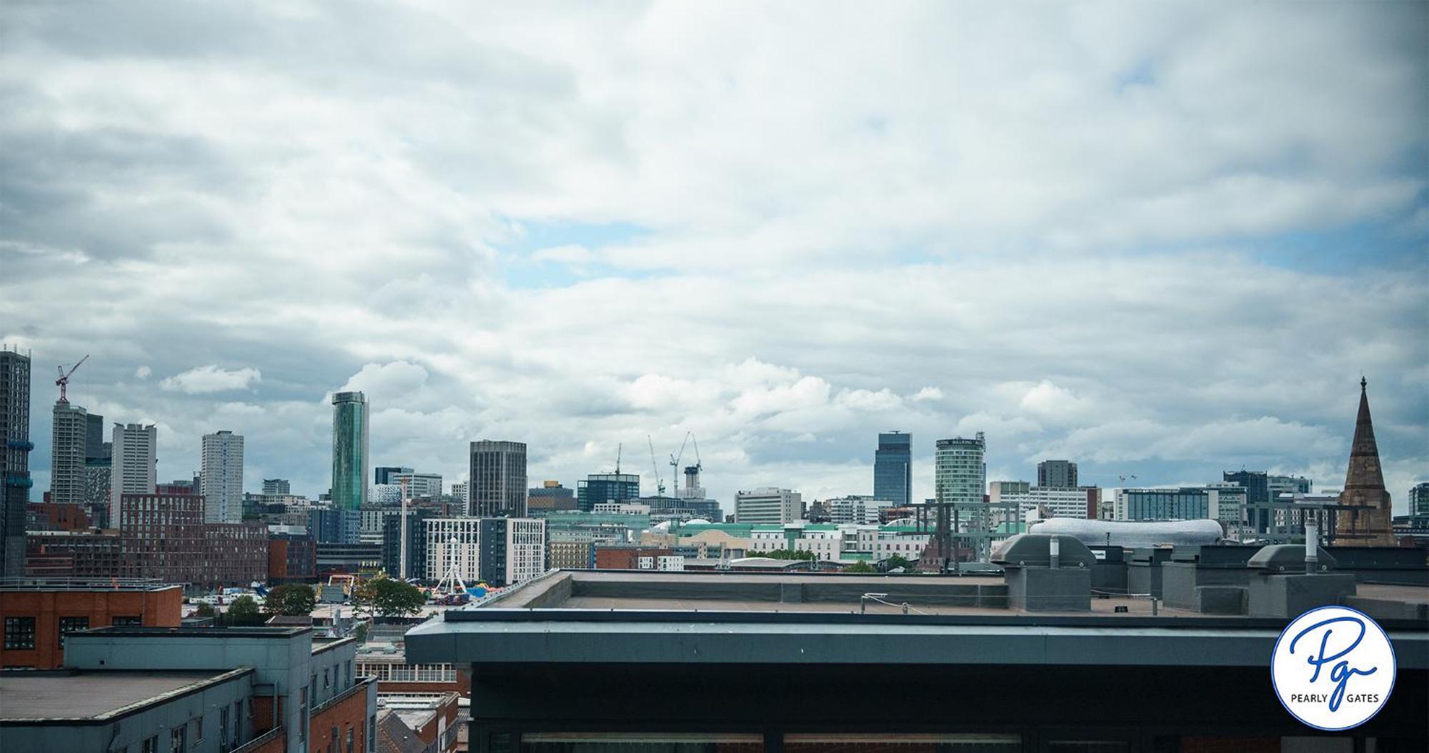 Penthouse - Amazing City Skyline Views - Free Parking - Balcony - Utilita Arena - New St Station - Bullring Shopping Birmingham Dış mekan fotoğraf